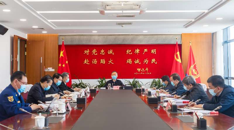 鸡巴操屁股免费视频黄明在应急管理部党委会上强调 着力加强党委班子自...